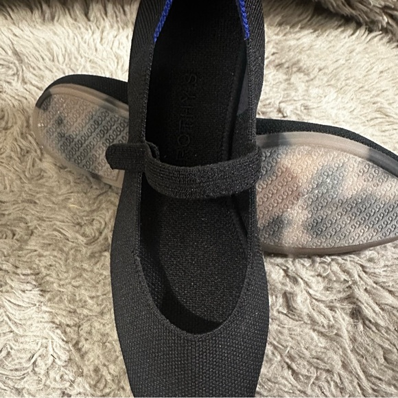Rothy’s Women’s Black The Square Mary Jane Flat NWOT Size 7 - Picture 6 of 6